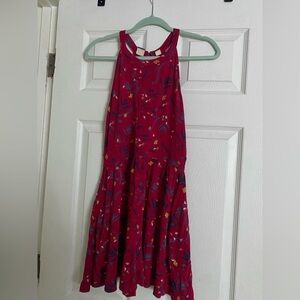 Roxy Red Floral Romper